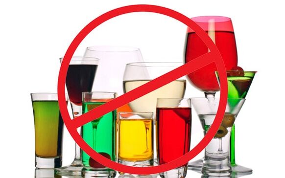 prohibited alcoholic beverages while taking anbiotics