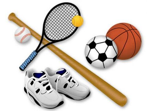 sports equipment while giving up alcohol